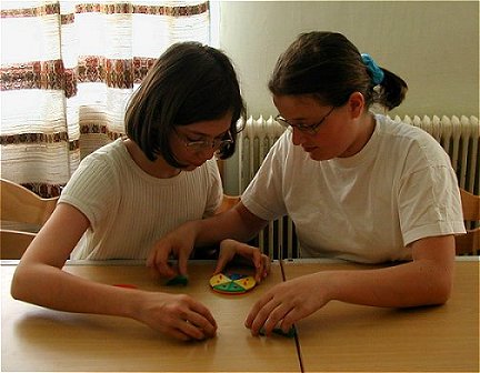 Sch�lerinnen "begreifen" Bruchrechnungen
